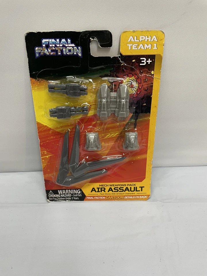 Final Faction - Alpha Team 1 - Paquete de armas mecánicas - Asalto aéreo - NUEVO Foto 1 de 3