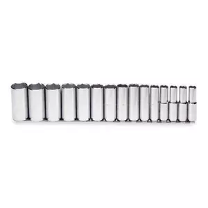 PROTO® 1/2" DRIVE 15 PC JUEGO SAE ENCHUFE PROFUNDO - 6 PUNTOS (54103) - Hecho en EE. UU. - Imagen 1 de 1