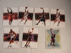 2000-2001 SP AUTHENTIC - "NEW" - 7 CARDS - BOOK $24.00 - Picture 1 of 5