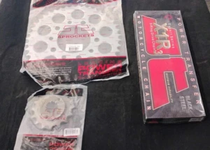 HONDA VT600C VT 600 C SHADOW VLX 1989-2007 JT SPROCKET SET & JT525X1R3 CHAIN KIT - Picture 1 of 1