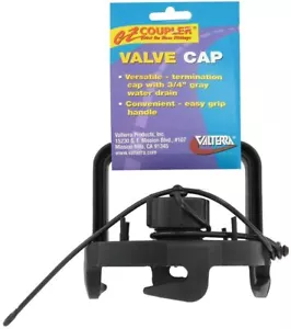 EZ Sewer Valve Cap w/ Grip Handle Grey Water Drain RV Motorhome Camper Coach - Foto 1 di 3