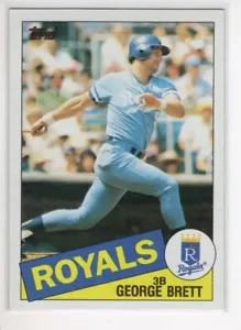 1985 TOPPS GEORGE BRETT BASEBALL CARD #100 EX - Picture 1 of 1