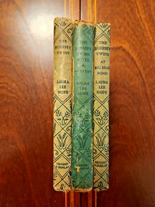 LOT OF 3 VINTAGE BOBBSEY TWINS LAURA LEE HOPE - Picture 1 of 15