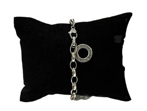 925/- Silber Armband, Thomas Sabo, Charm, 18 cm lang, 5 mm breit, guter Zustand. - Bild 1 von 2