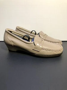 Womens SAS Tripad Comfort Beige Slip On Loafers / Size 7 - Picture 1 of 9