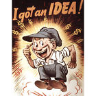 Packer War WWII USA Good Idea Cash In Advert Wall Art Canvas Print 18X24 In