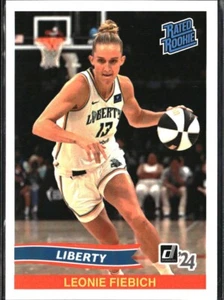 2024 Panini Instant Rated Rookie Retro WNBA #14 Leonie Fiebich New York Liberty - Picture 1 of 2