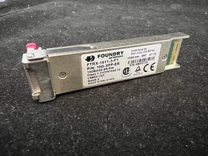 Foundry Original 10G-XFP-ER 10G 40km 1550nm XFP Optical Transceiver - Picture 1 of 3