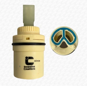pipescenes555 M9 Tap Cartridge 25mm Lever Tap Mixer Ceramic Disc Valve MONO9 - Picture 1 of 4