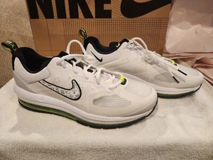 Nike Air Max Genome DB0249 100 White/Black-Volt Logo Pack Men's Running... - Picture 1 of 5