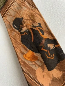 Kenneth Roberts Equestrian Tie, Men’s Ties, Preppy, Traditional, Fox Hunt - Picture 1 of 17