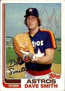 Dave Smith Signed 1982 Topps #761 Autographed Astros 63481