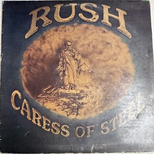 RUSH Caress Of Steel 1975 LP MERCURY SRM-1-1046 Vinyl Gatefold PROG Stereo VG+ - Picture 1 of 24
