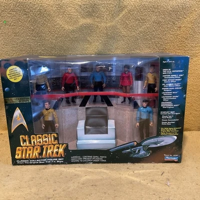 经典星际迷航桥收藏人偶套装 1993 年玩伴编号全新 — 第 1/4 张图片