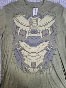 Halo Master Chief Body Shirt 2015 AOP Cotton XXL T Shirt Hot Topic NWT - Picture 1 of 7