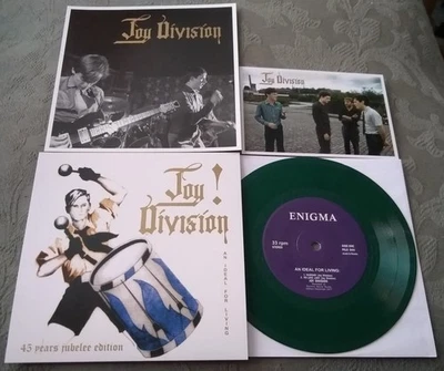 Joy Division An Ideal For Living Rare 45th Anniversary Numbered Copy Green Vinyl - Image 1 of 4