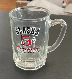 Alaska 5 Cent Mini Bierkrug - Schnapsglas Größe Souvenir - Bild 1 von 3