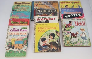 Kleines goldenes Buch und andere Vintage Konvolut 14 Kinderbücher - Bild 1 von 11