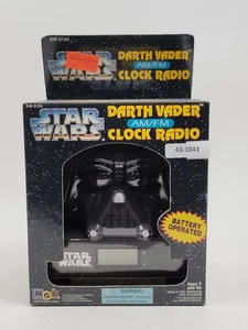 Star Wars Darth Vader AM/FM Clock Radio - Picture 1 of 7