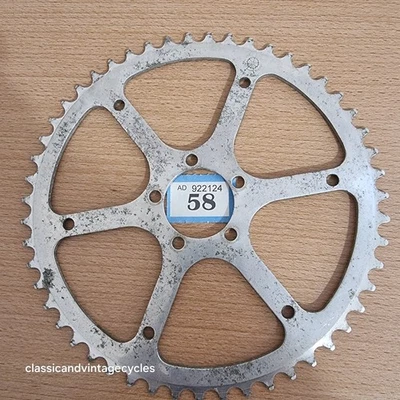 Vintage Spécialités TA Chainring 50.4mm  Criterium outer 3/32nd x 51t #58 Eroica - Image 1 of 3