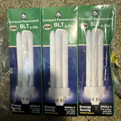 6x 26W BELL Dimmable GX24Q-3 4 pin Low Energy 4000K Lamp 840 PLL BLT Light Bulb - Image 1 of 4
