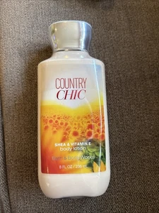 Bath & Body Works COUNTRY CHIC Body Lotion Shea Vitamin E 8oz - Picture 1 of 4