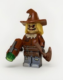 LEGO Scarecrow Minifigure 70913 Fearful Face-Off Batman Movie sh391