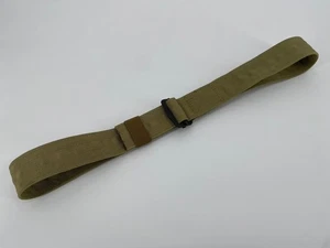 Tactical Belt - STEEL BUCKLE - KHAKI - MADE IN USA - CENTER MASS COMPONENTS - Picture 1 of 9
