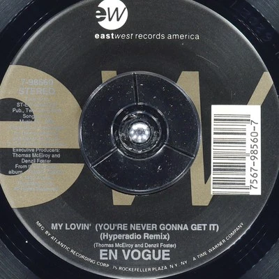 EN VOGUE Giving Him Something He Can Feel EASTWEST AMERICA 7-98560 NM 45rpm 7" - Image 1 of 4