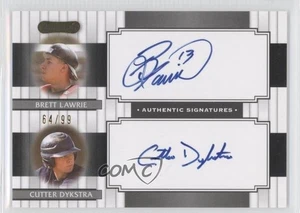 2008 Razor Signature Series Dual Signatures /99 Cutter Dykstra Brett Lawrie Auto - Picture 1 of 4