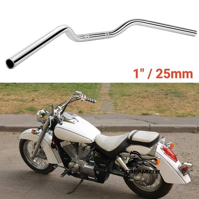 Manillar de arrastre de motocicleta de 1" 25 mm para Honda Shadow Spirit 750 VLX VT 600 1300 Foto 1 de 4