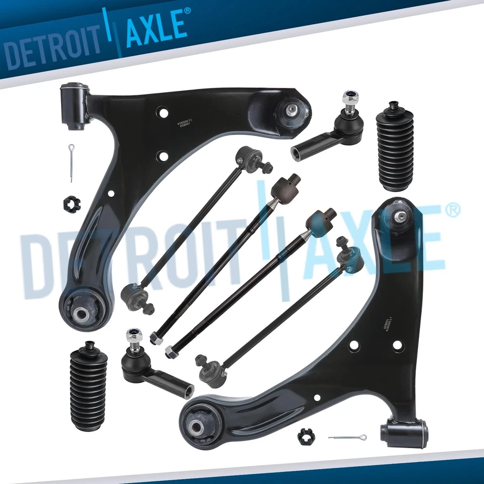 Front Lower Control Arm Sway Bars Tie Rod Boot for 2006-2013 Suzuki Grand Vitara - Image 1 of 4