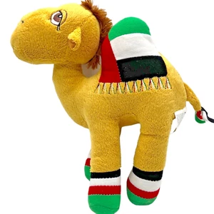 Camel Company Camel Plush 10" Zahra Tex Middle East Emirati Flag On Hump Feet - Picture 1 of 5