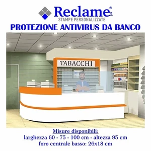 Parafiato Protezione PLEXIGLASS Decreto Sicurezza - Foto 1 di 9