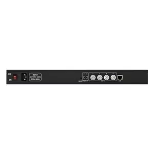 1U Rack 4 Channel H.264/AVC SDI Video Encoder SRT HTTP RTSP RTMP UDP to IP NVR - Picture 1 of 8