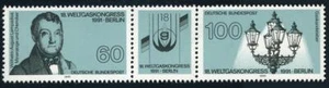 Germany 1647-1648a,MNH.Mi 1537-1538. World Gas Congress,1991.Wilhelm Lampadius. - Picture 1 of 1