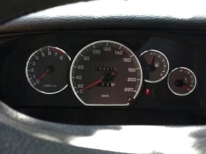 Per Daewoo Nubira II J150 Anelli Alluminio Strumenti Strumentazione 4 pezzi - Imagen 1 de 6