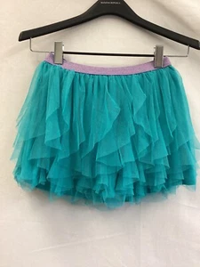 Disney Princess turquiose Tutu pull on Skort dance costume Girls sz L 10-12 - Picture 1 of 10