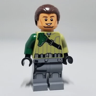 Lego Star Wars - Kanan Jarrus Cabello Castaño - sw0602 - 75084 75141 Rebeldes Jedi Nuevo Foto 1 de 3