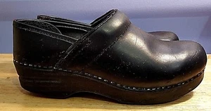 DANSKO Women Size 6.5 - 7 Professional Clogs Black Leather EU 37 - Bild 1 von 10