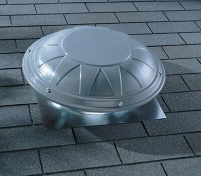 25-дюймовый чердачный вентилятор электрический вентилятор крепление на крышу регулируемый термостат влажная вентиляционная решетка - Изображение 1 из 3