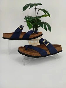 Betula By Birkenstock Women's Mayari Blue Birko Sandals Size 8US - Picture 1 of 9