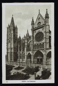 897.-LEON -6 La Catedral (Marrabas) - Picture 1 of 1