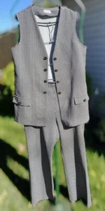 Vintage Women’s 1970’s Leisure Suit By Mendota. Rhoda, Bea Arthur, MTM Vibes - Picture 1 of 4