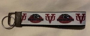 Handcrafted NCAA Virginia Union University Panthers Key Chain Wristlet HBCU - Picture 1 of 1