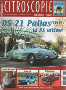 CITROSCOPIE 68 SIFTT KATAR 4X4 CITROEN DS 21 PALLAS 1967 JACQUES BOURGEOIS - Foto 1 di 2