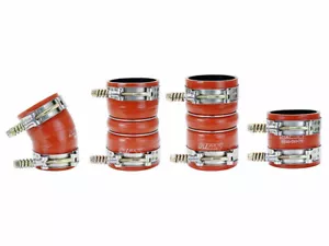 HPS Silicone Intercooler Turbo Hose Boots Kit for Ford 03-04 F350 Superduty 6.0L - Foto 1 di 1