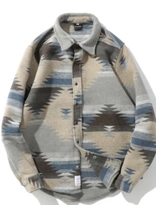 Tokyo Laundry - Tribal Fleece Button Up Shirt - Picture 1 of 4