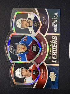 #CCL-SOG Kane/MacKinnon/Ovechkin 2019 Upper Deck Clear Cut Leaders Trios - Bild 1 von 2
