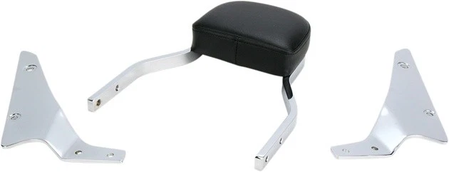 Cobra Mini Sissy Bar Square Chrome #02-4650 Honda VTX1800C/VTX1800F/VTX1300C - Imagem 1 de 1